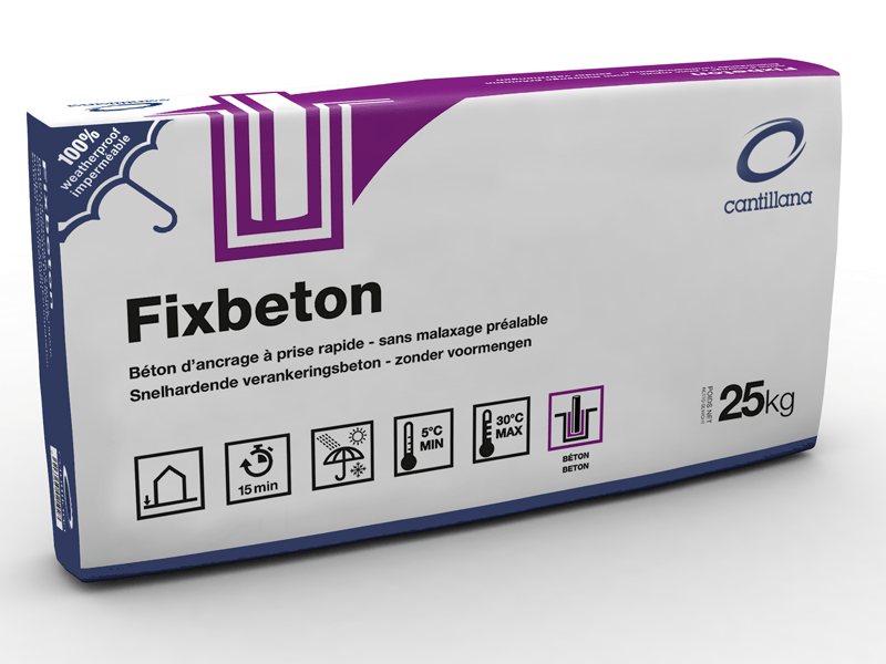 FixBéton 25kg Béton rapide CANTILLANA