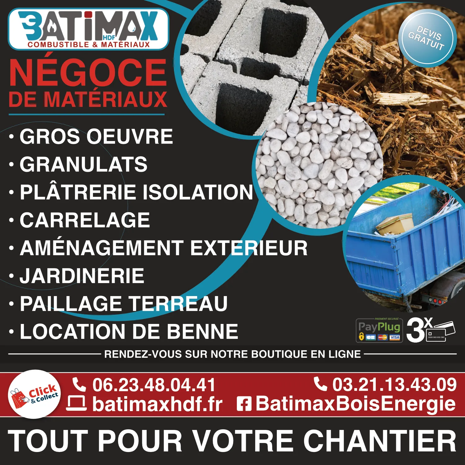 négoce en matériaux