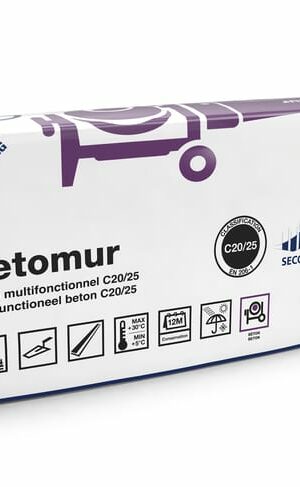 Béton prêt à l'emploi gris 25 kg - CANTILLANA