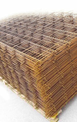 Panneau de treillis soudé 2.4 x 1.2 m